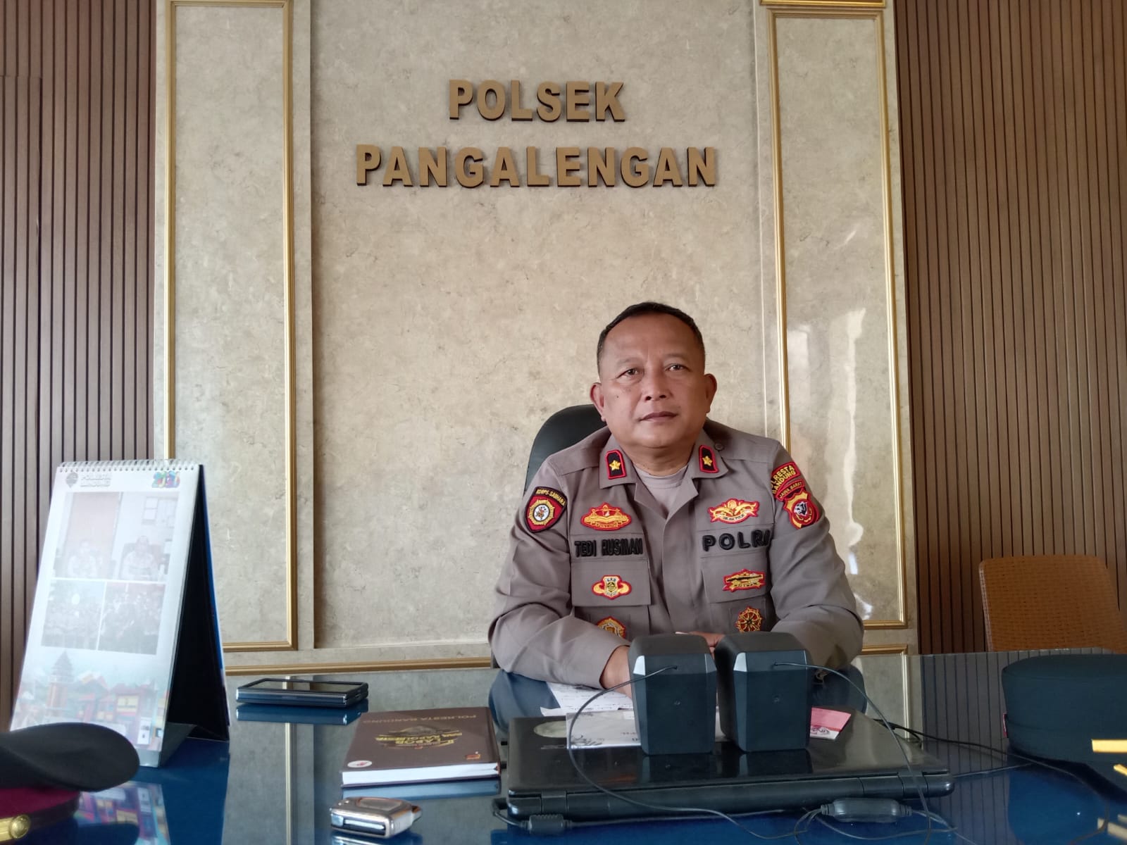 Kapolsek Pangalengan Ajak Seluruh Elemen Bersinergi Jaga Keamanan Wilayah