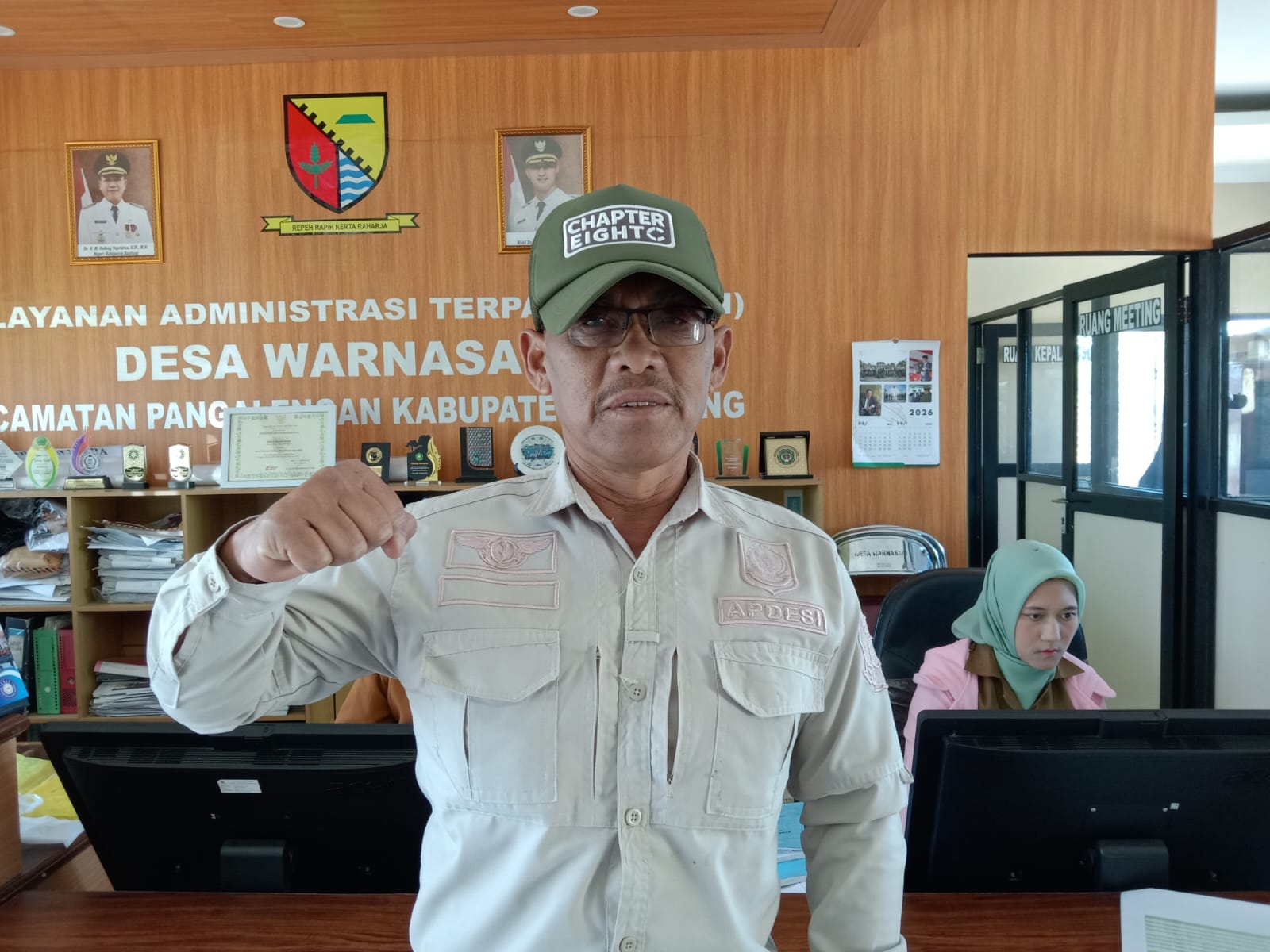 Dana Desa Warnasari Dipangkas 70%, Kades: Anggaran Sisa Rp373 Juta, Infrastruktur Terhambat