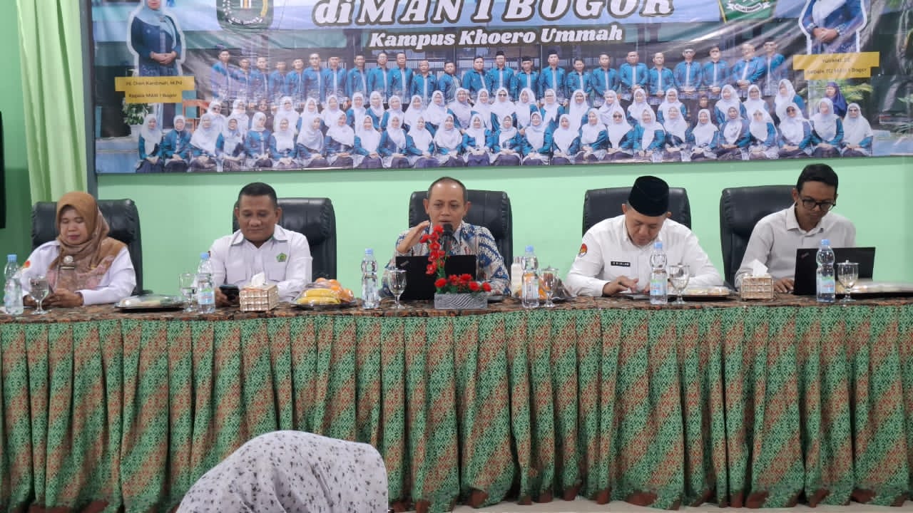 Gandeng Itjen Kemenag, MAN 1 Bogor Perkuat Transparansi Dana BOS dan Komite