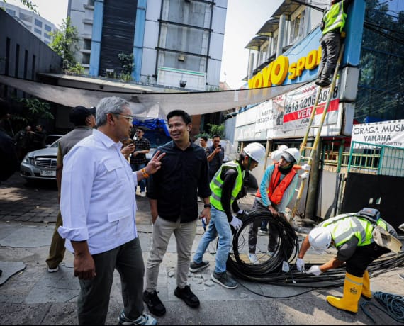 Pemkot Bandung Targetkan Penataan Kabel di 85 Ruas Jalan Rampung Sebelum Akhir 2026