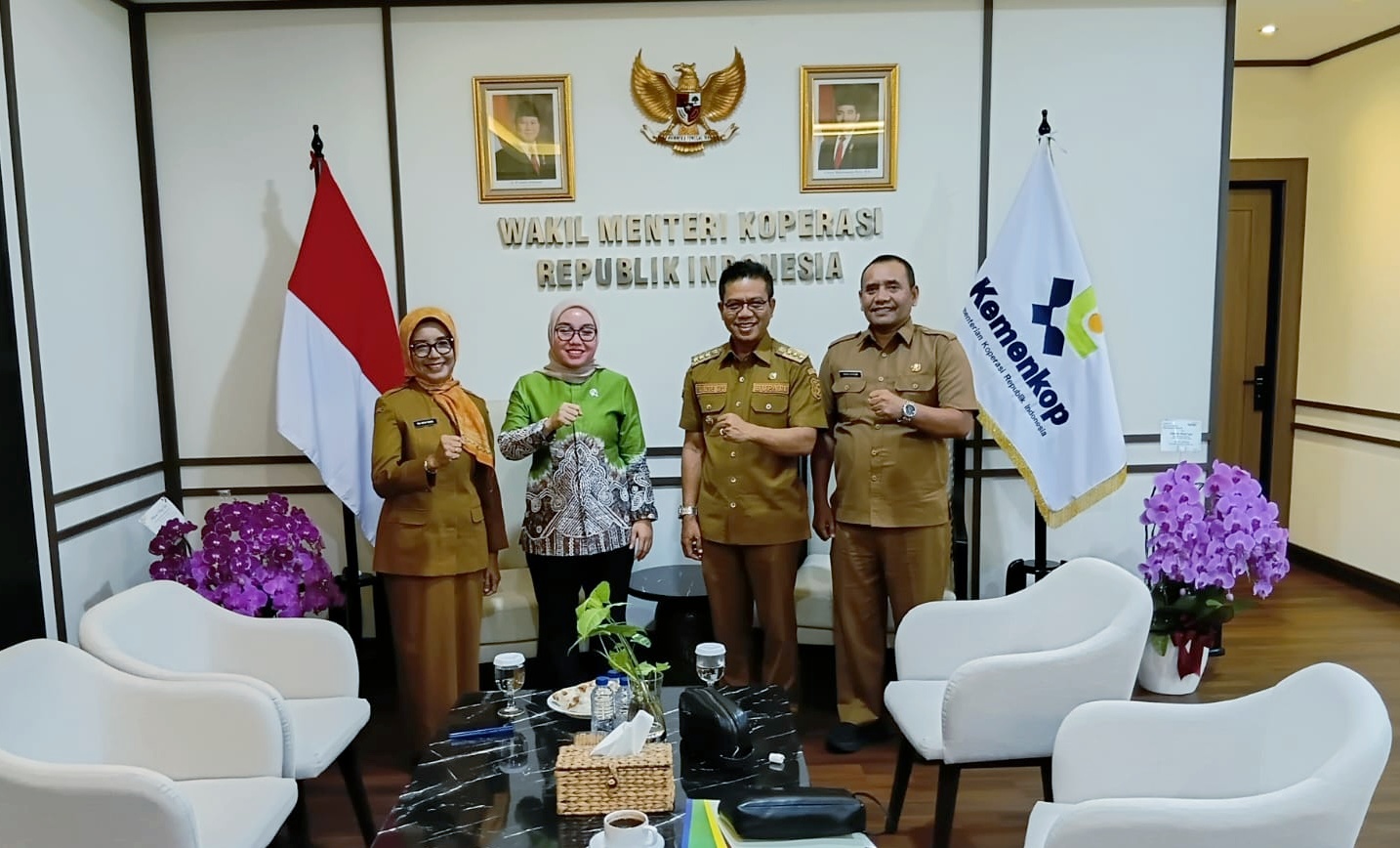 ​Temui Wamen Koperasi, Bupati Bandung Perkuat Sinergi Pengembangan Ekonomi Daerah