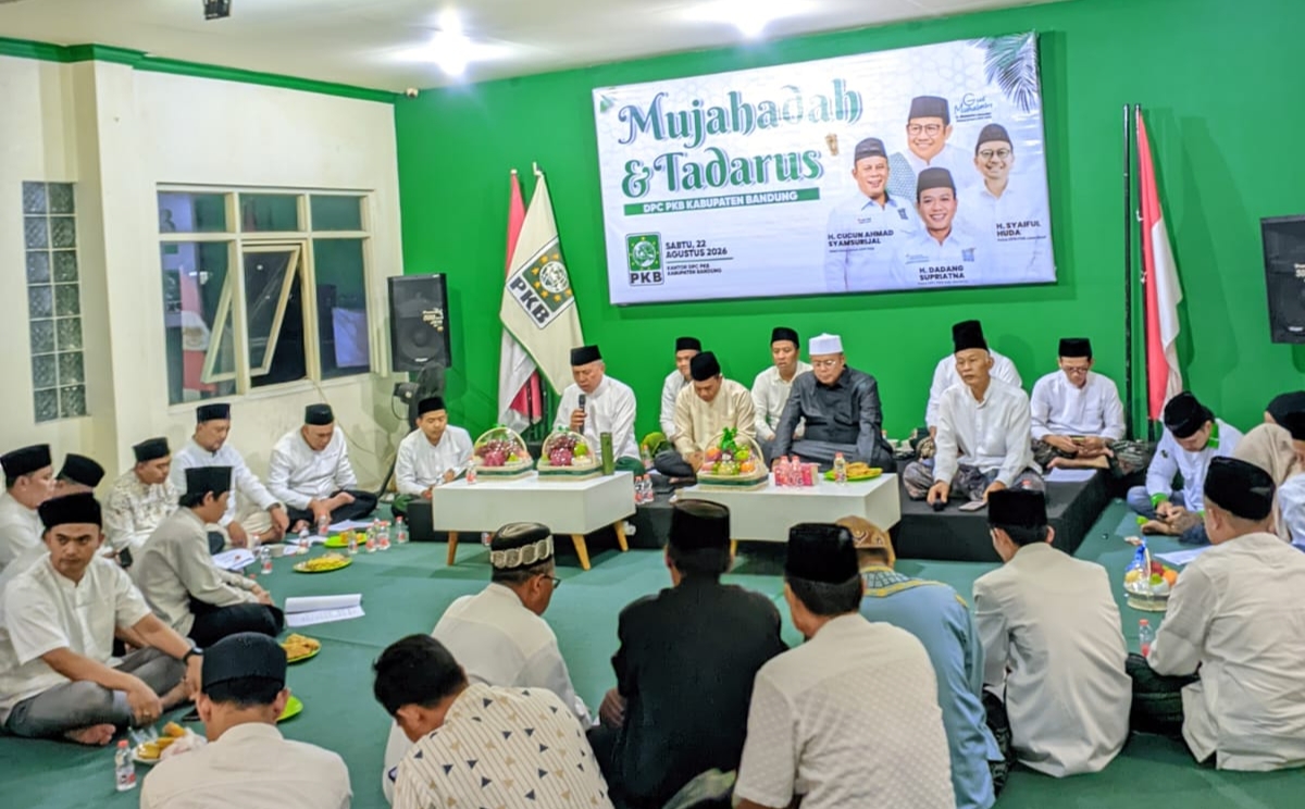 DPC PKB Kabupaten Bandung Gelar Mujahadah dan Tadarus Bersama Kader