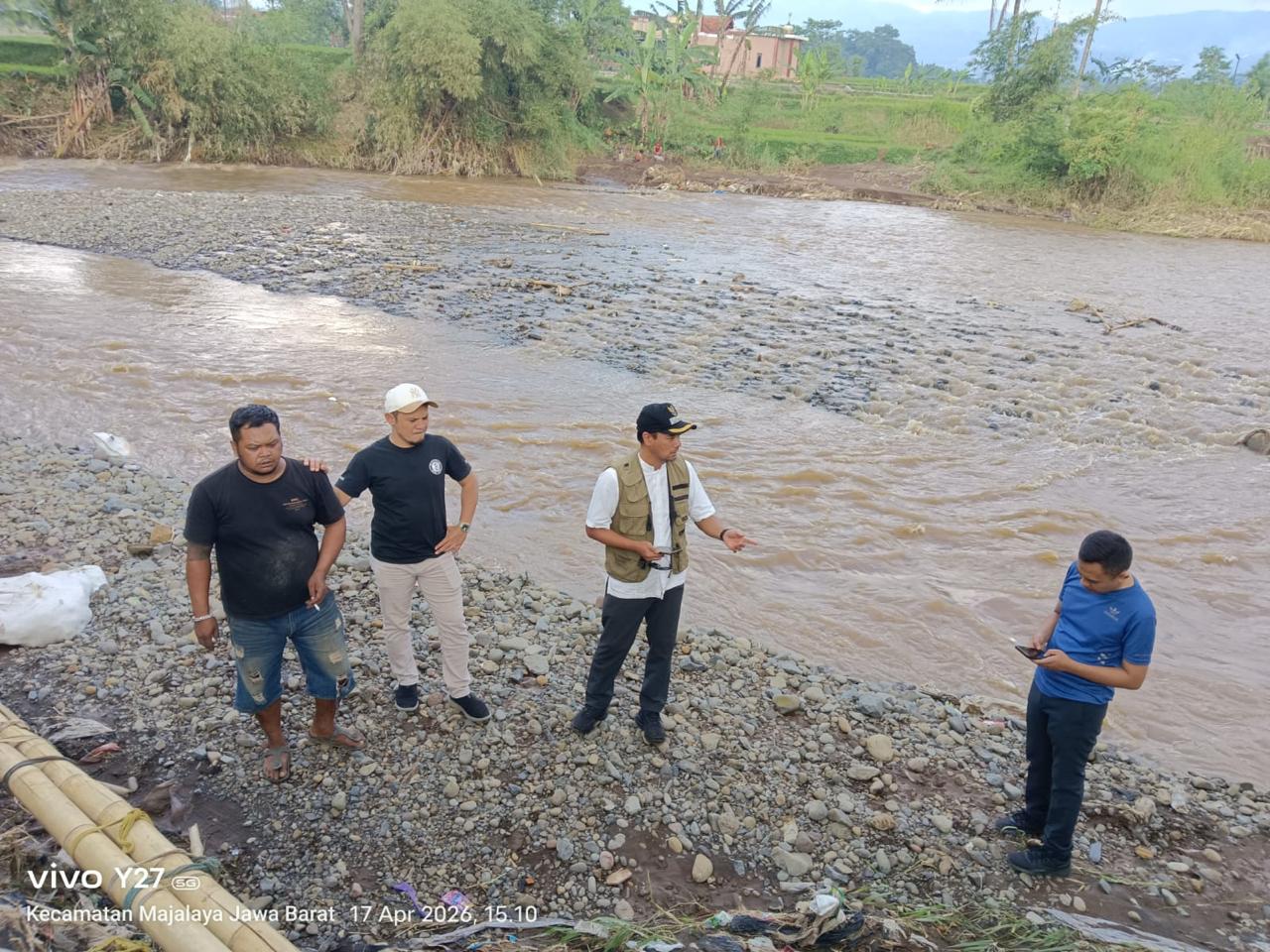 Citarum Sering Meluap dan Ancam Warga, Pemdes Sukamaju Gandeng Pengusaha Lokal
