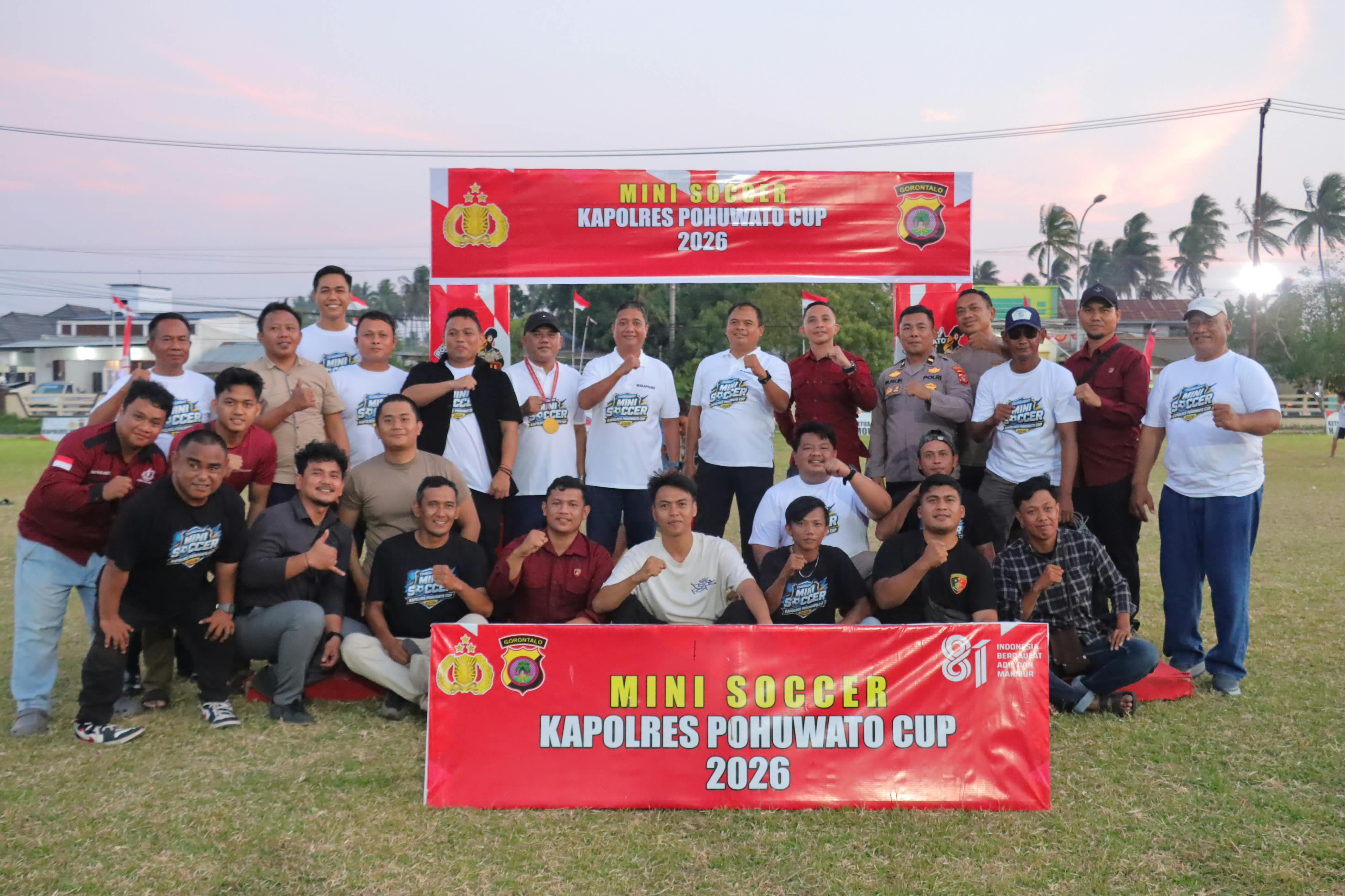 Vanajura FC Juara Kapolres Pohuwato CUP, Drama Penalti Warnai Grand Final 