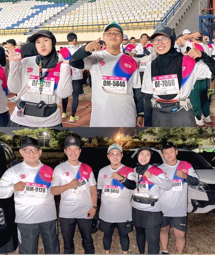 Camat Anjar Beserta Istri di Ajang Bandung Bedas Run 2026