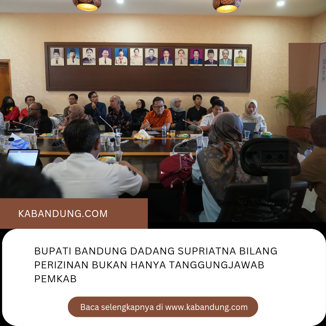 KDS: Jika Perizinan Lambat, Cek Dulu Dimana Kendalanya