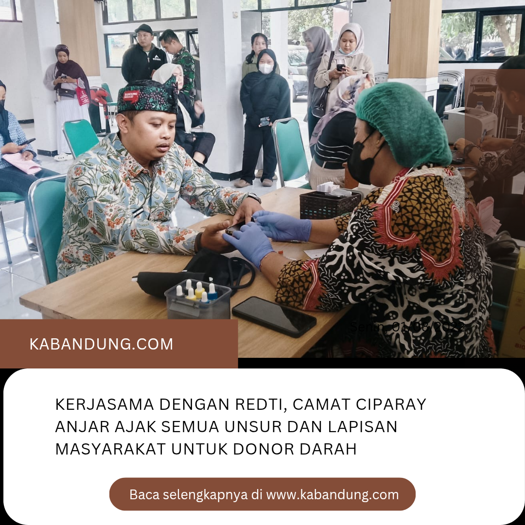 DARURAT NYAWA! Camat Ciparay Bongkar Rahasia 'Isi Ulang' Tubuh yang Bikin Warga Rebutan Donor Darah!
