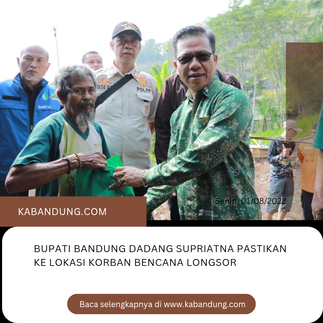 Gotong Royong 300 Petani Percepat Penanganan Bencana Longsor Kutawaringin