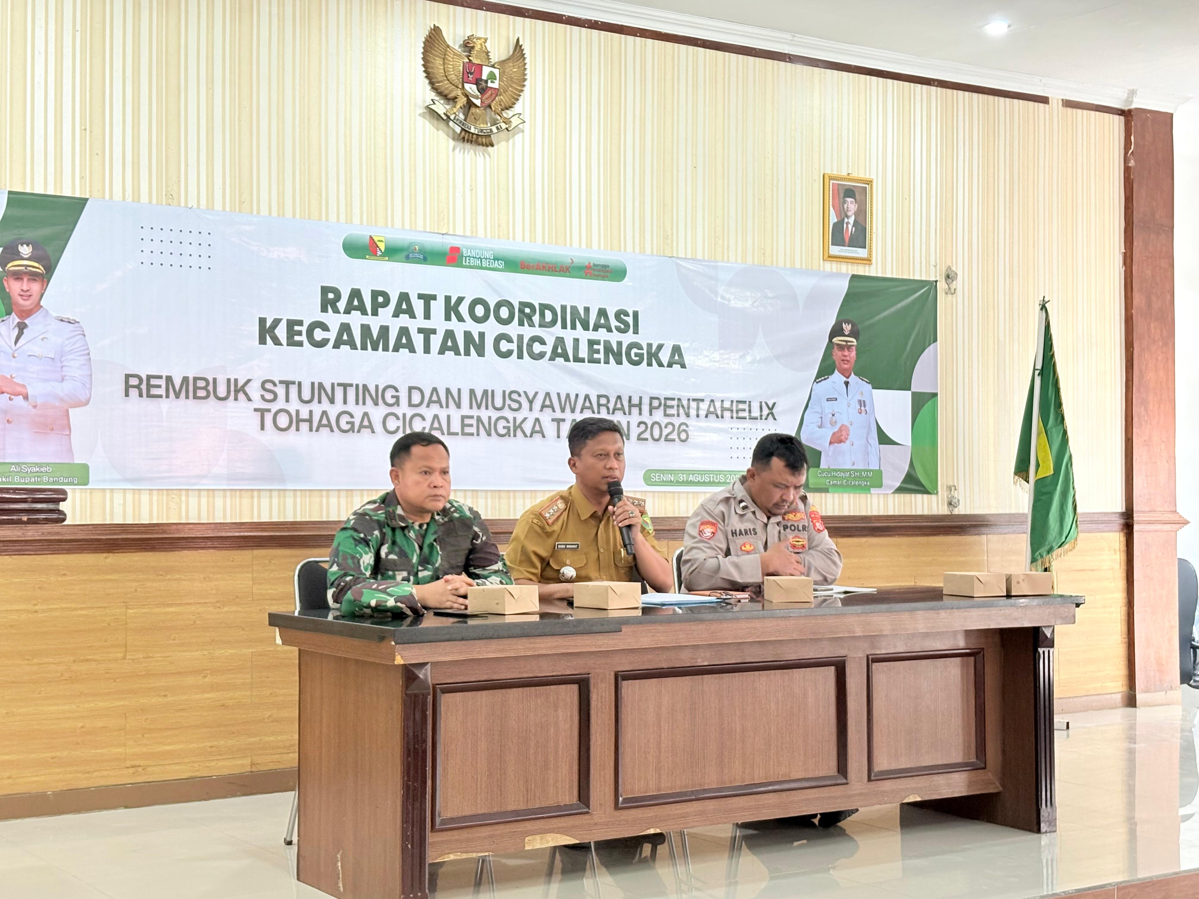 Camat Cucu Hidayat Punya Program Pentahelix Tohaga