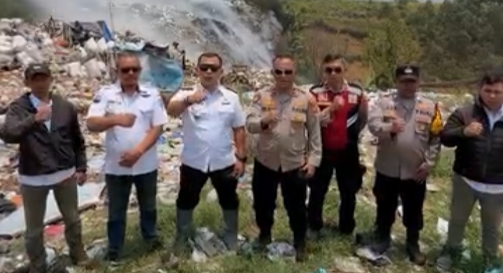 Gercep Atasi Kebakaran TPS Bojongwaru, Camat Imbau Warga