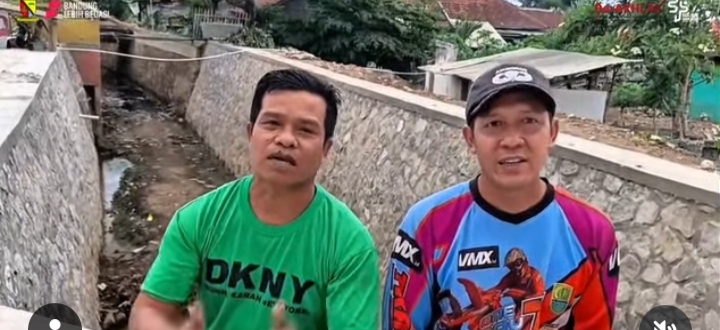 Respon Cepat Bupati Bandung Perbaiki TPT, Warga: Nuhun Pak Bupati