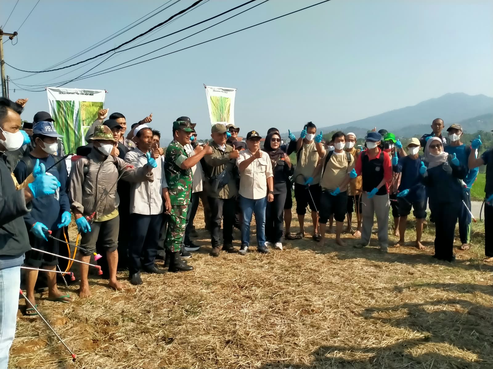Gerakan Pengendalian OPT Serentak Se- Jabar