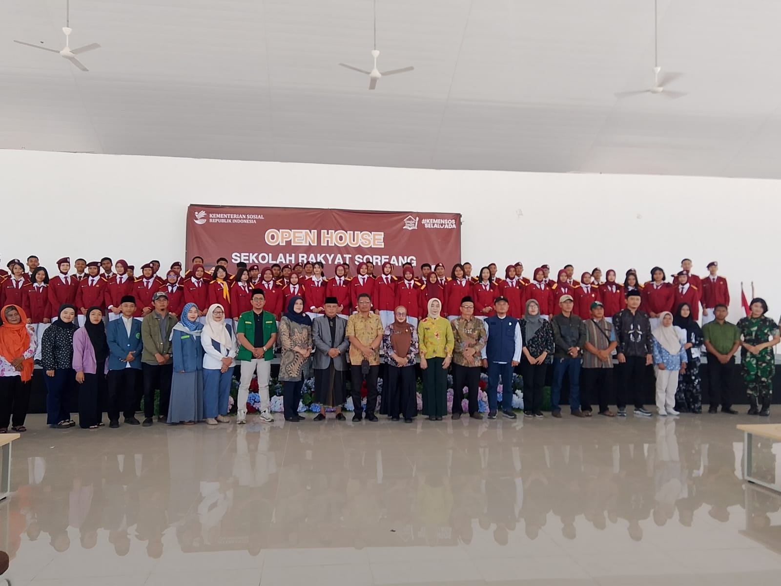 Program Prioritas Presiden Prabowo Nyata di Soreang, 560 Siswa Sekolah Rakyat Unjuk Potensi di Depan Wabup
